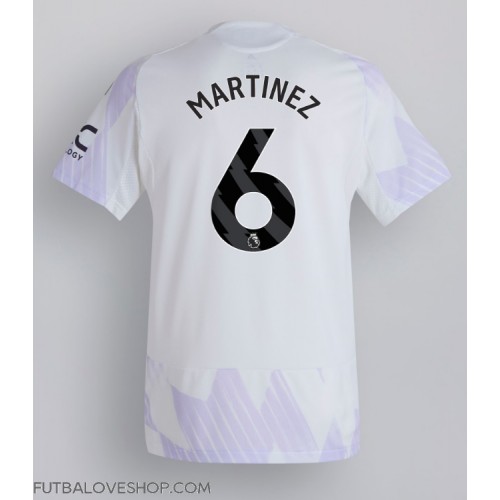 Dres Manchester United Lisandro Martinez #6 Preč 2025-26 Krátky Rukáv